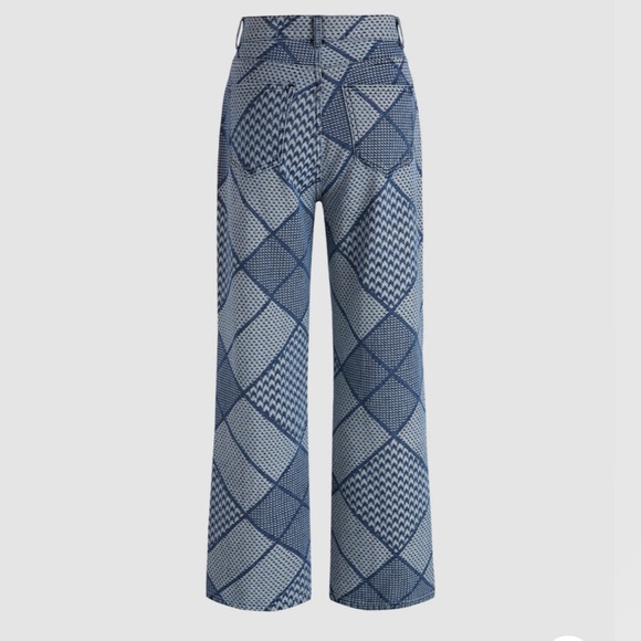 Denim pattern pants - Picture 4 of 4